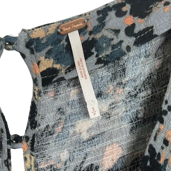 Free People | All The Right Ruffles Floral Print Romper - Picture 6 of 10